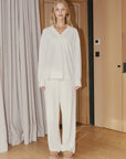 Ivorie Studio pyjamas Cloud Lounge Pj Shirt - Offwhite