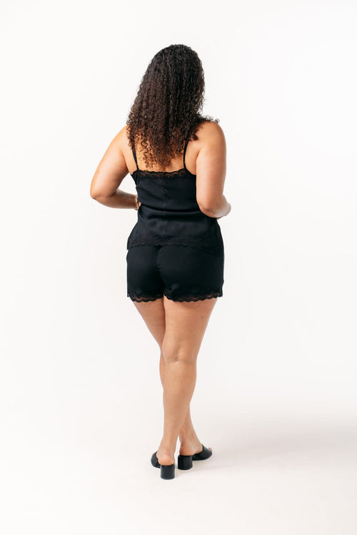 Ivorie Studio Shorts Bellini Lace Shorts - Black