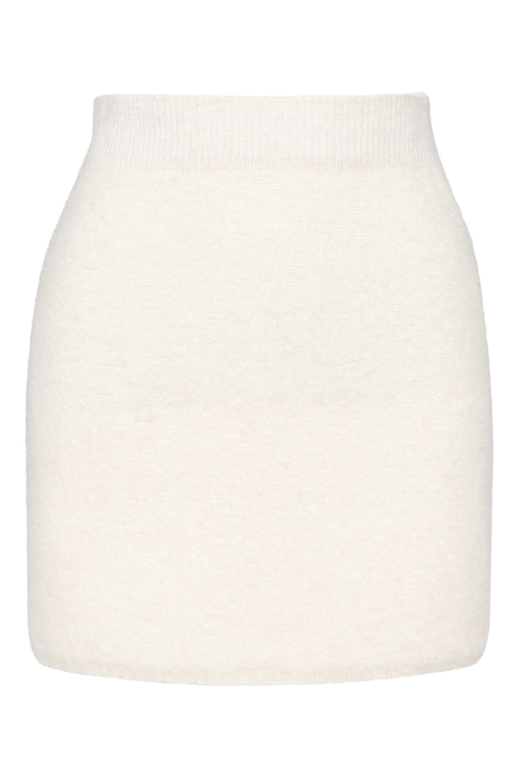 Ivorie Studio Skirt Chloe Wool Skirt - White