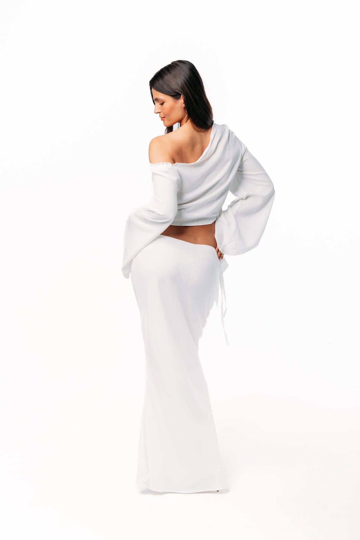 Ivorie Studio Skirt Isola Maxi Skirt - Off-White