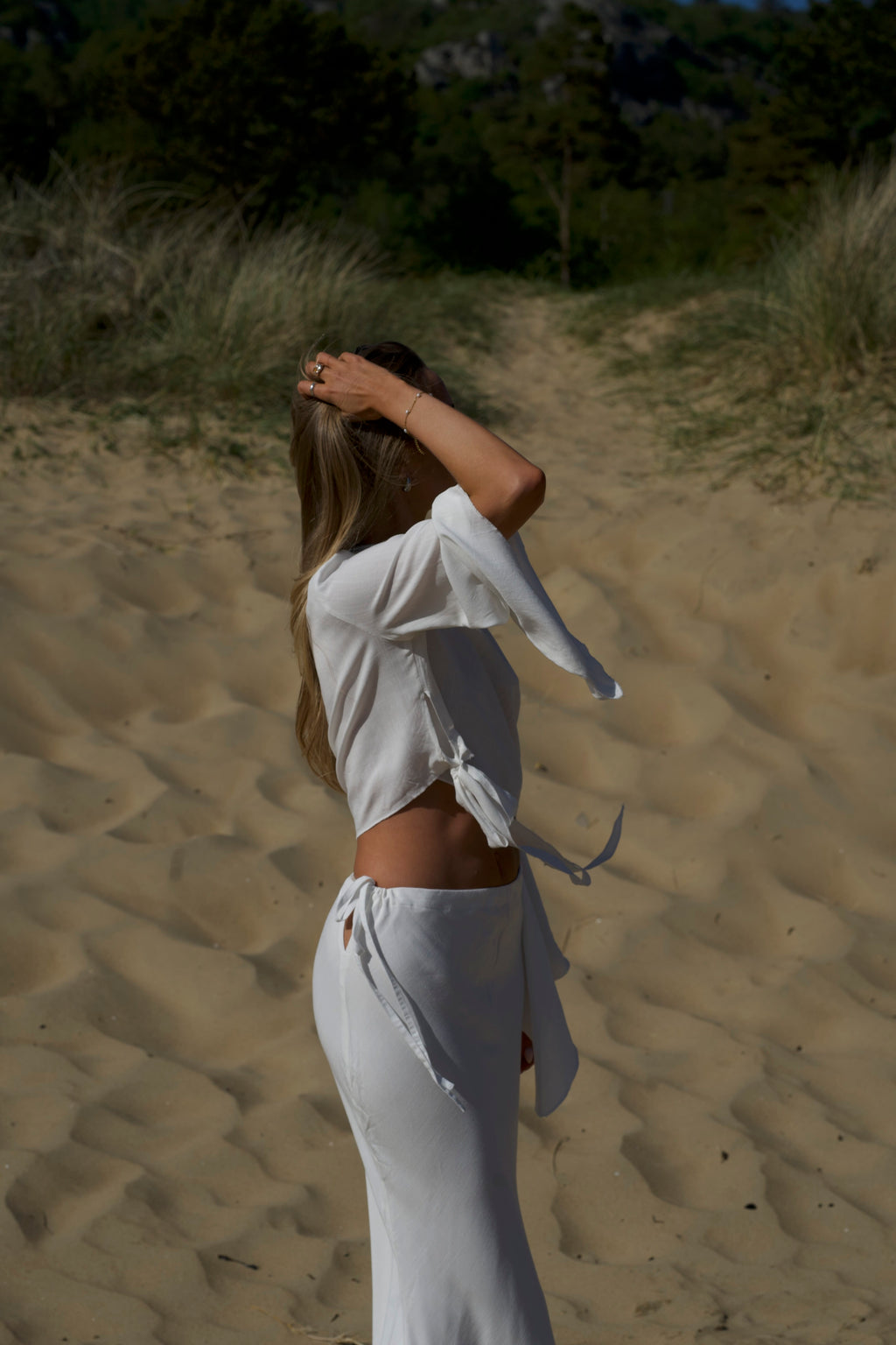 Ivorie Studio Skirt Isola Maxi Skirt - Off-White
