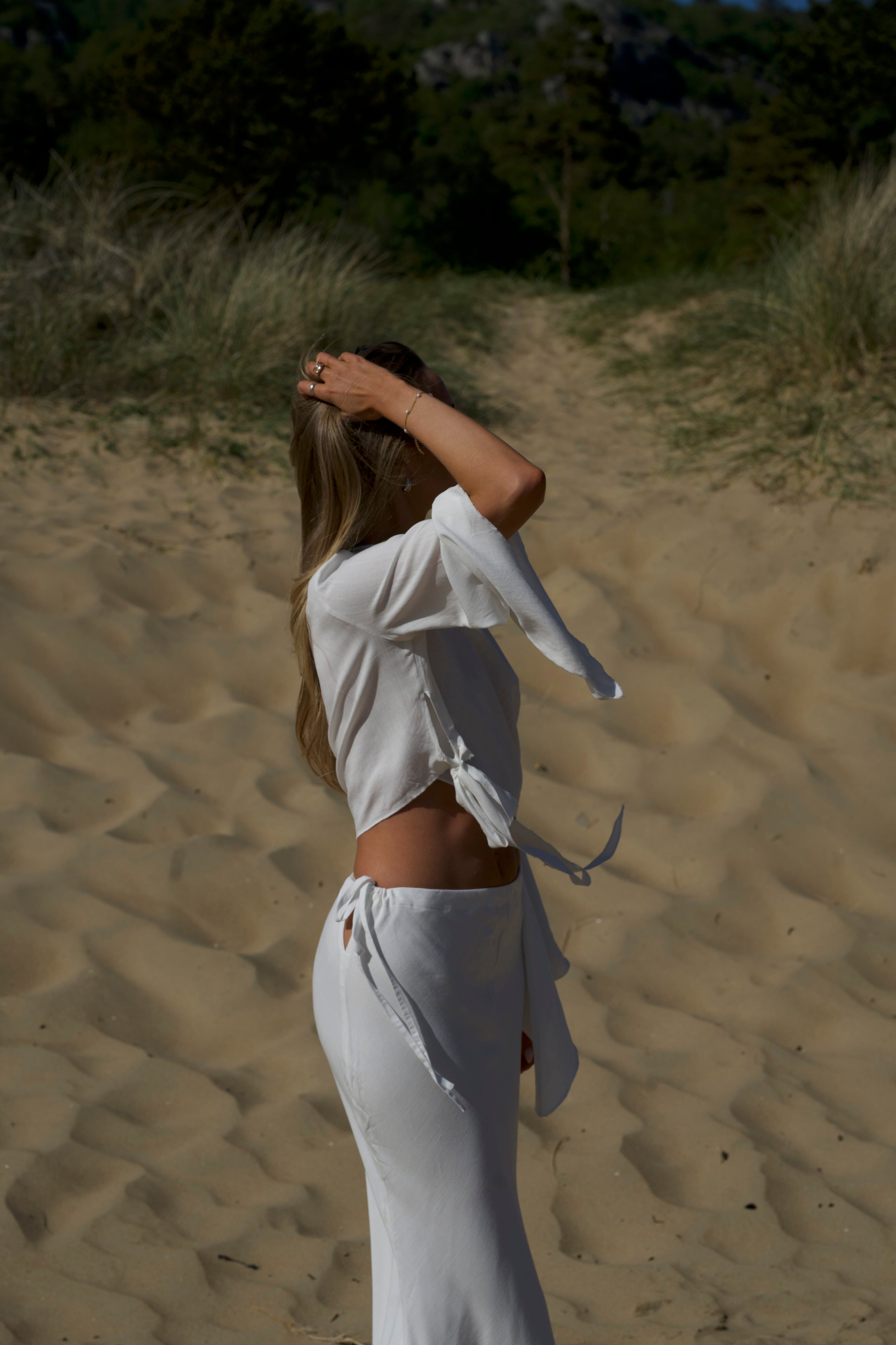 Ivorie Studio Skirt Isola Maxi Skirt - Off-White