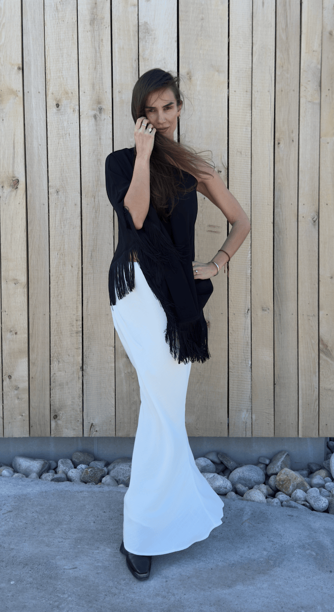 Ivorie Studio Skirt Isola Maxi Skirt - Off-White