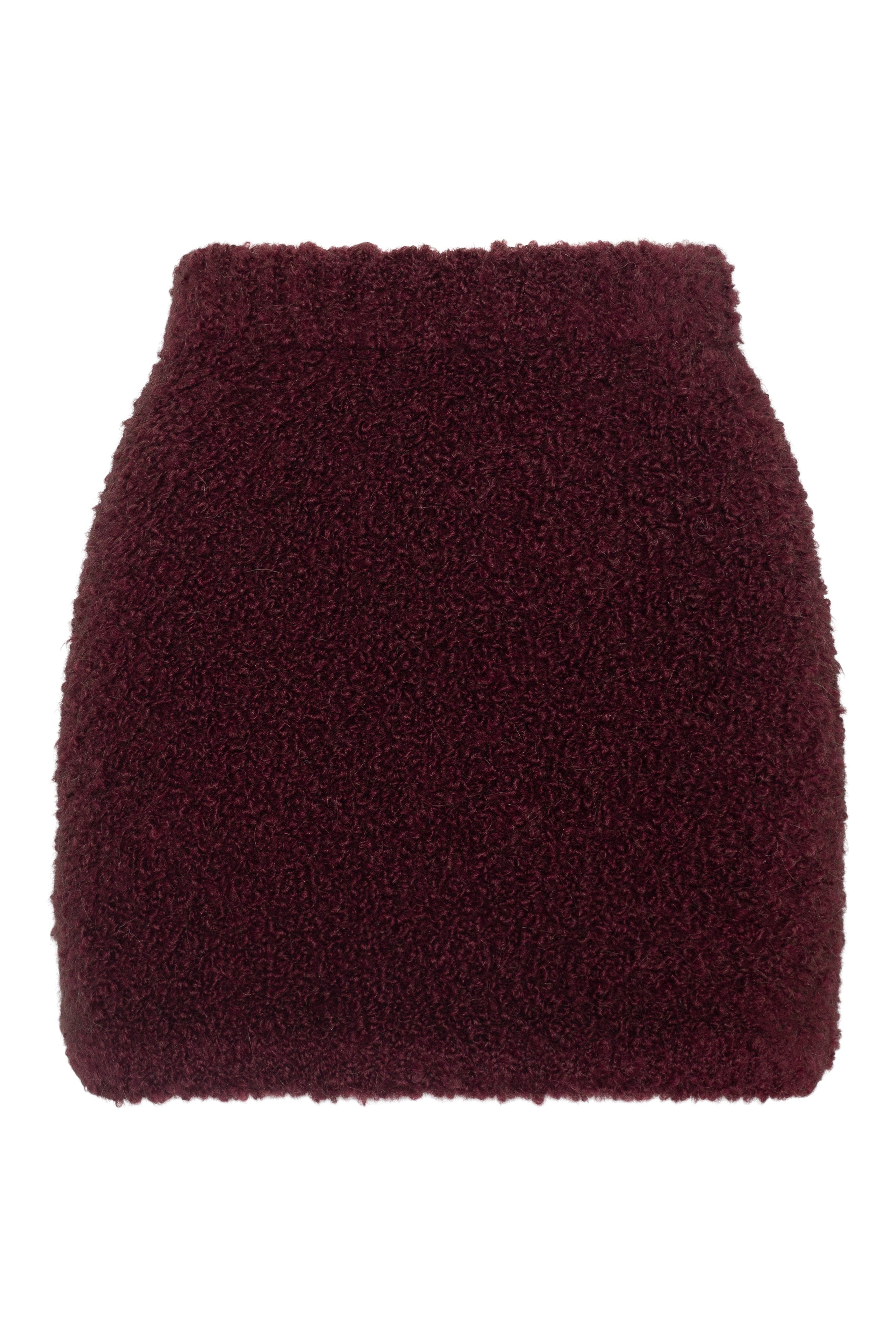 Ivorie Studio Skirt Penelope Skirt - Burgundy