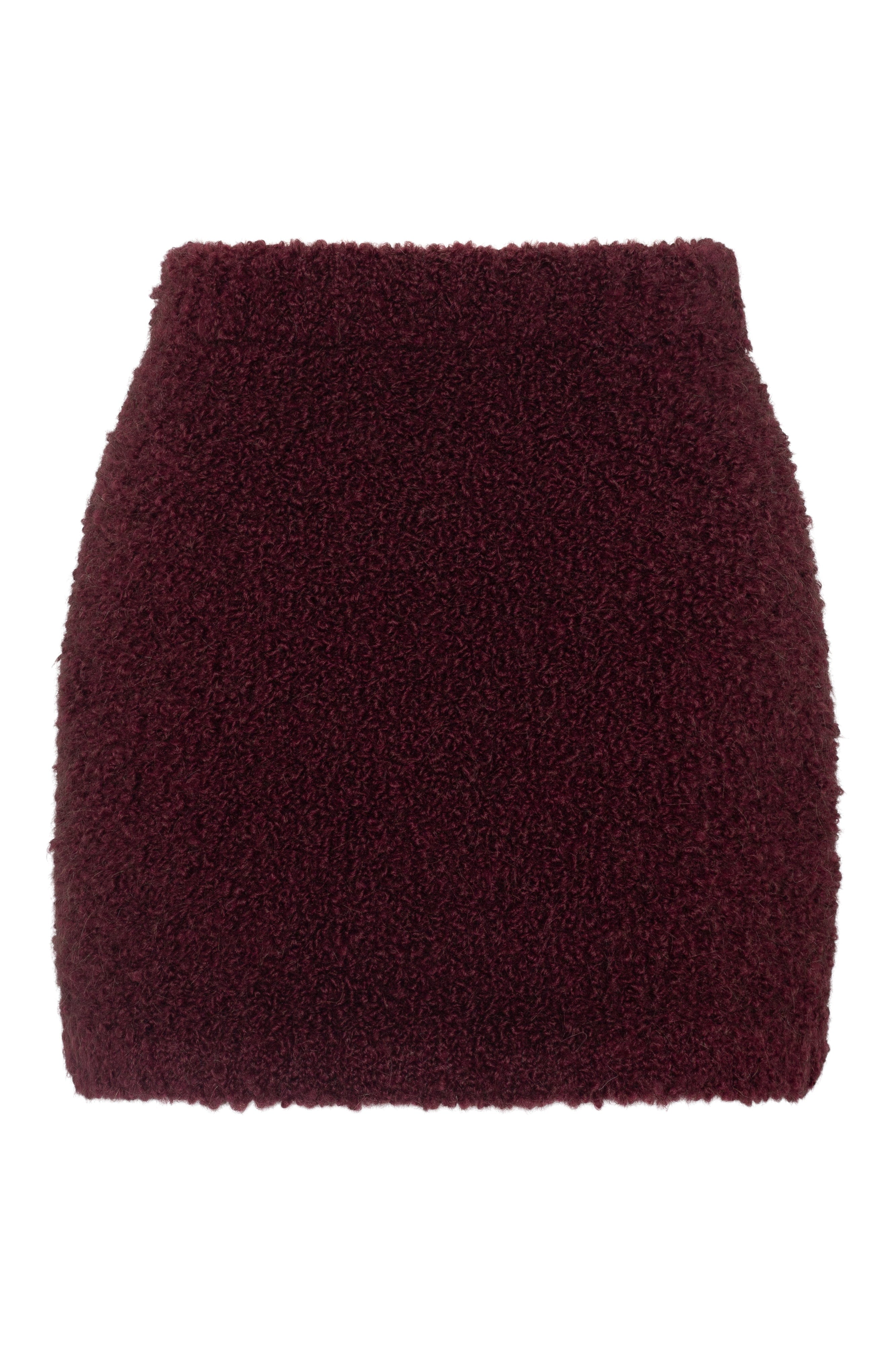 Ivorie Studio Skirt Penelope Skirt - Burgundy