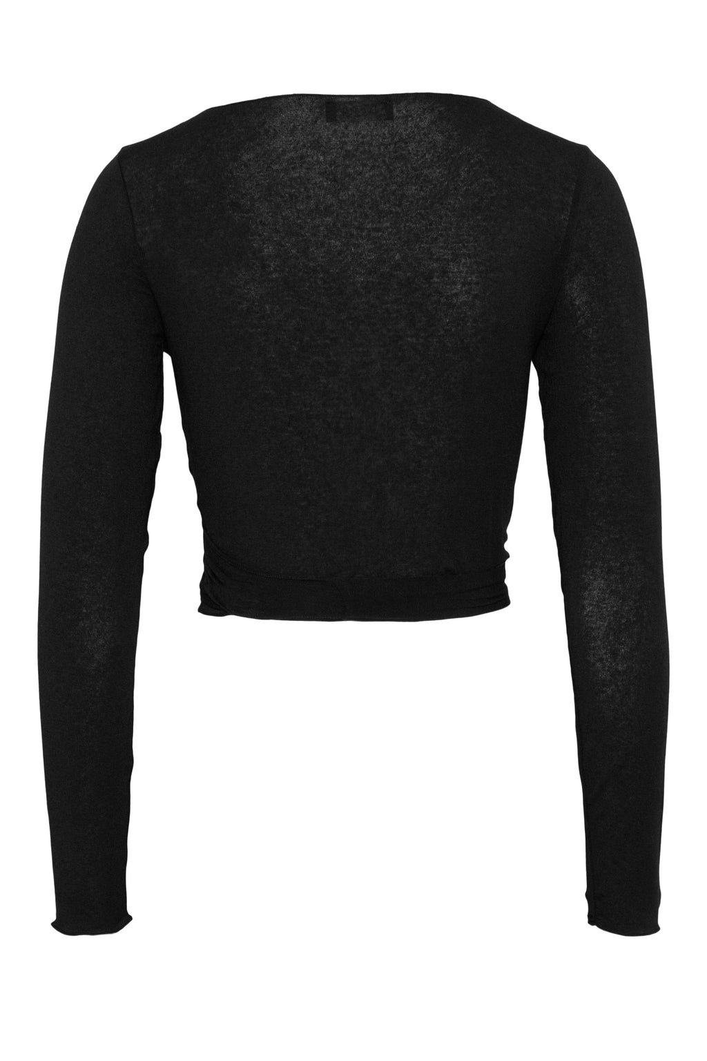 Ivorie Studio So Cute Cashmere Wrap Top - Black