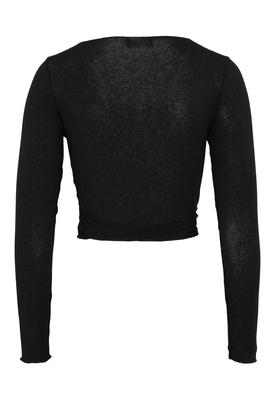 Ivorie Studio So Cute Cashmere Wrap Top - Black