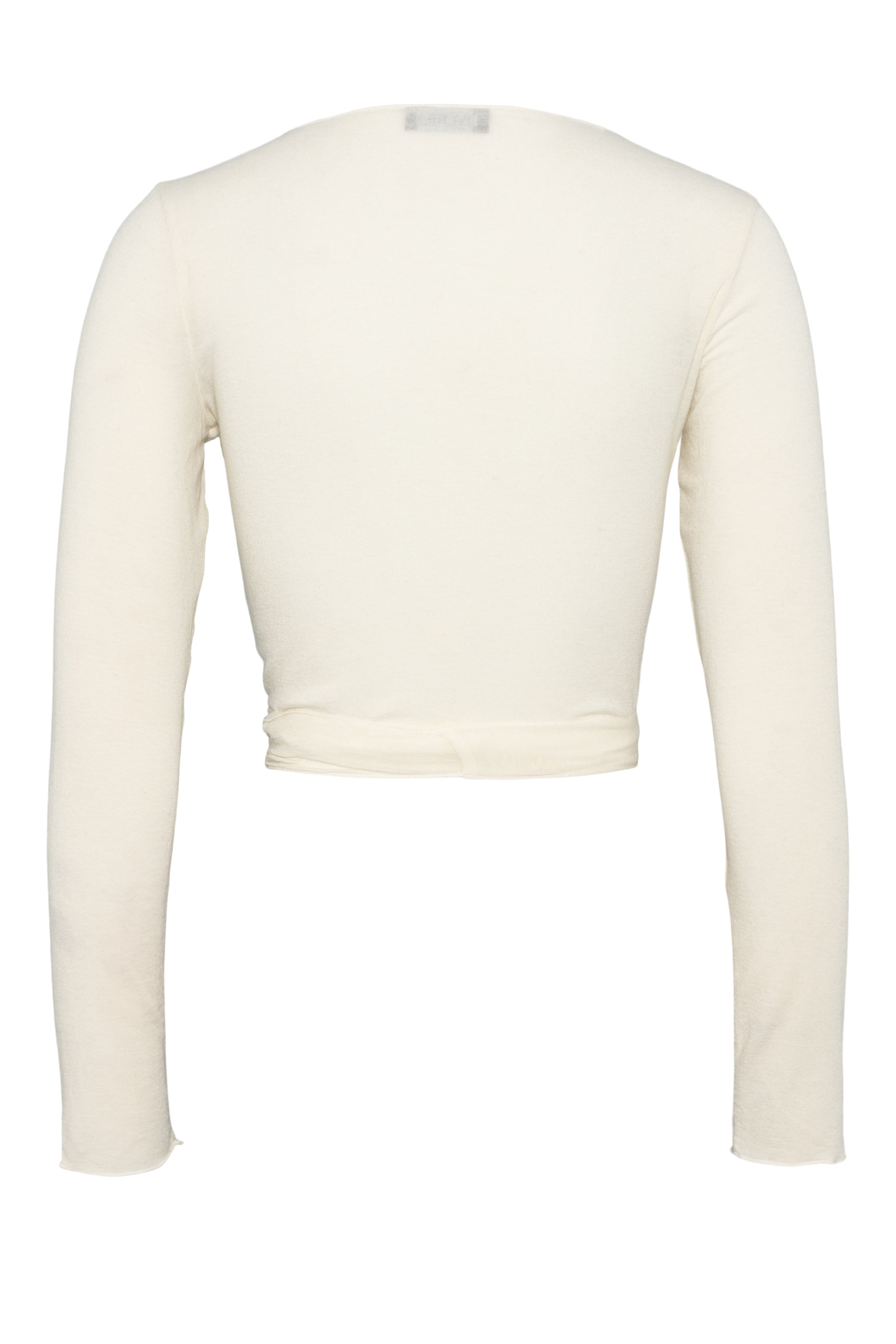 Ivorie Studio So Cute Cashmere Wrap Top - Creme