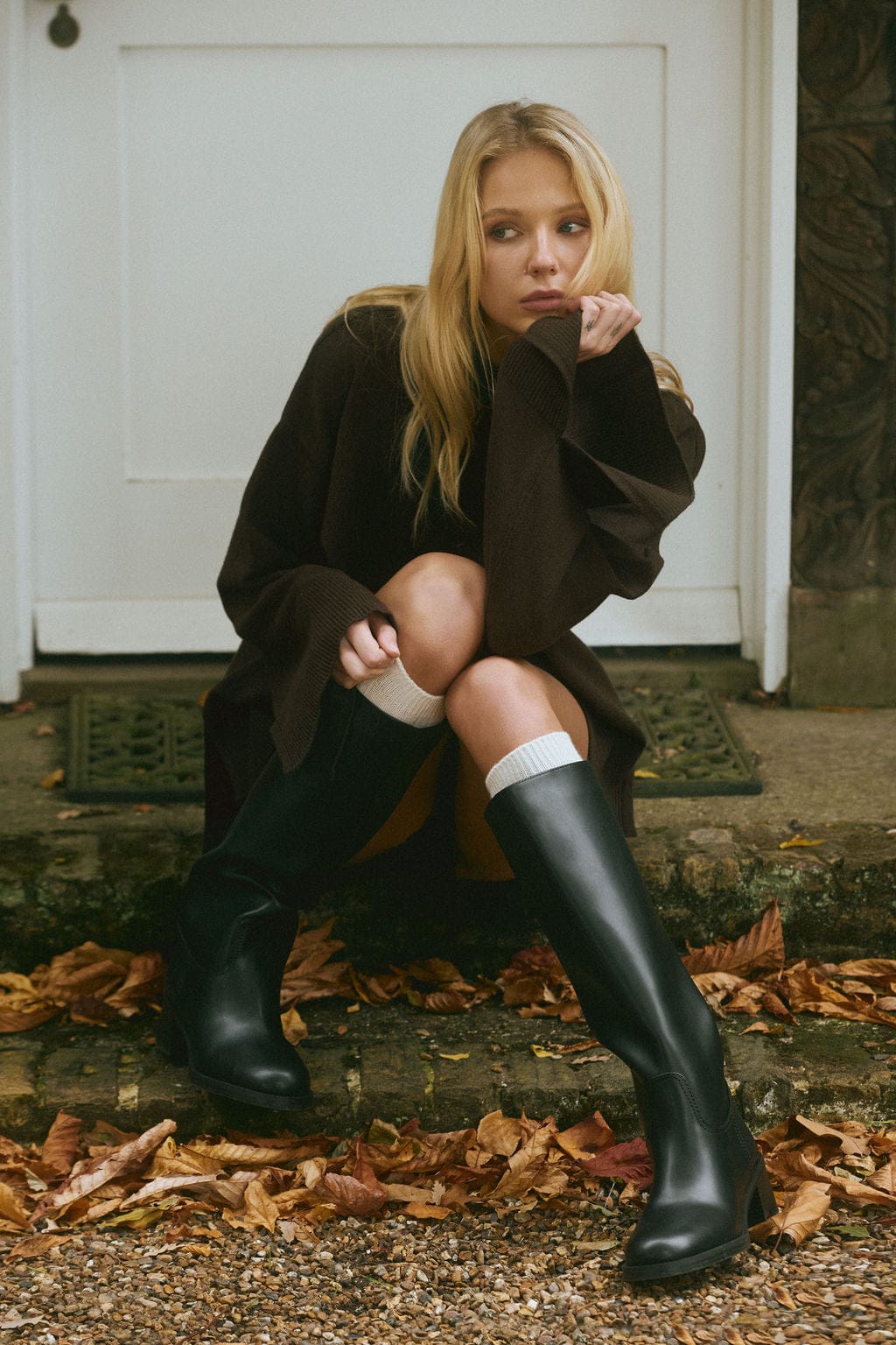 Ivorie Studio Socks Knitted Knee High Socks