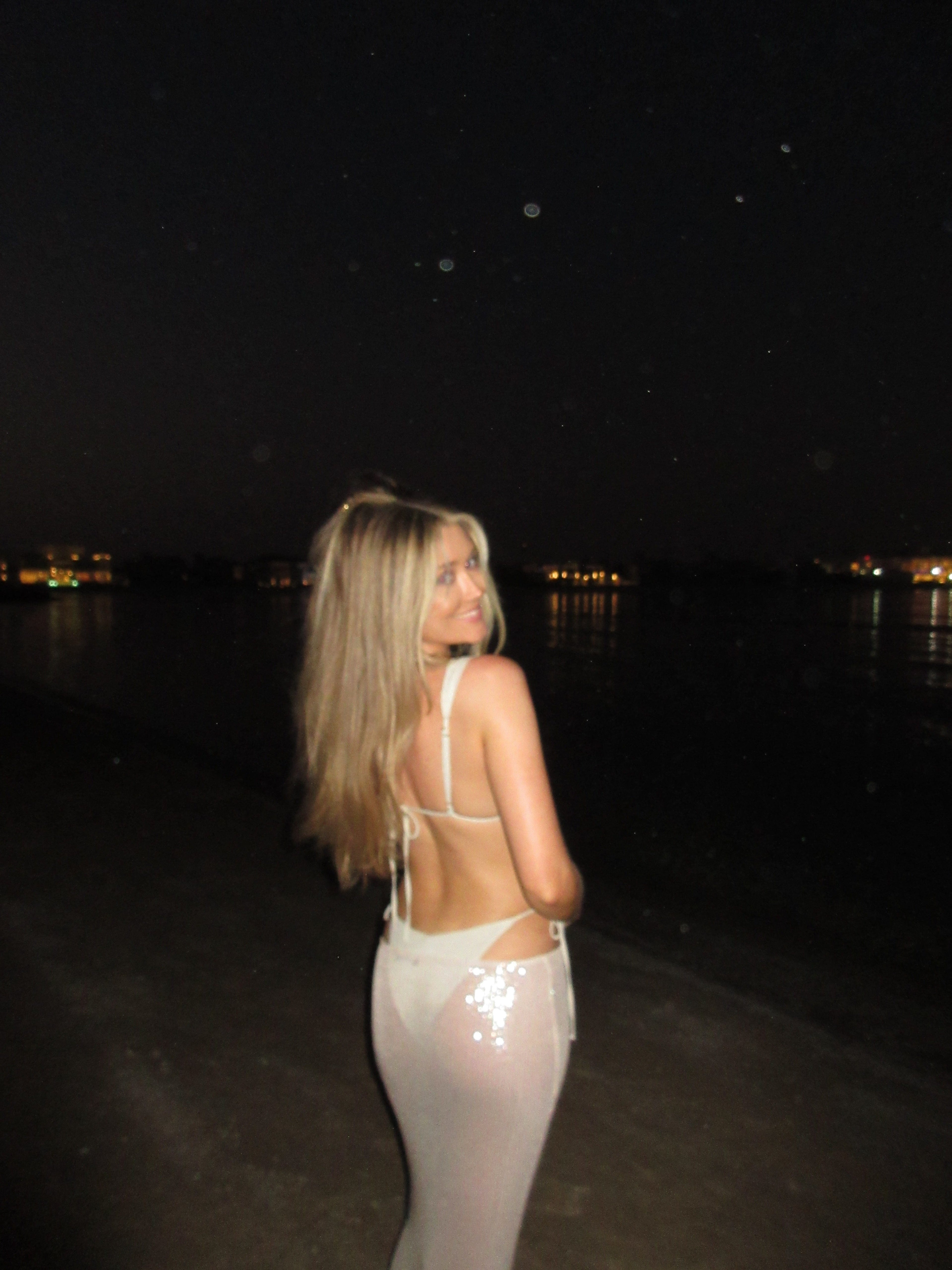 Ivorie Studio Sparkles Sequin Skirt