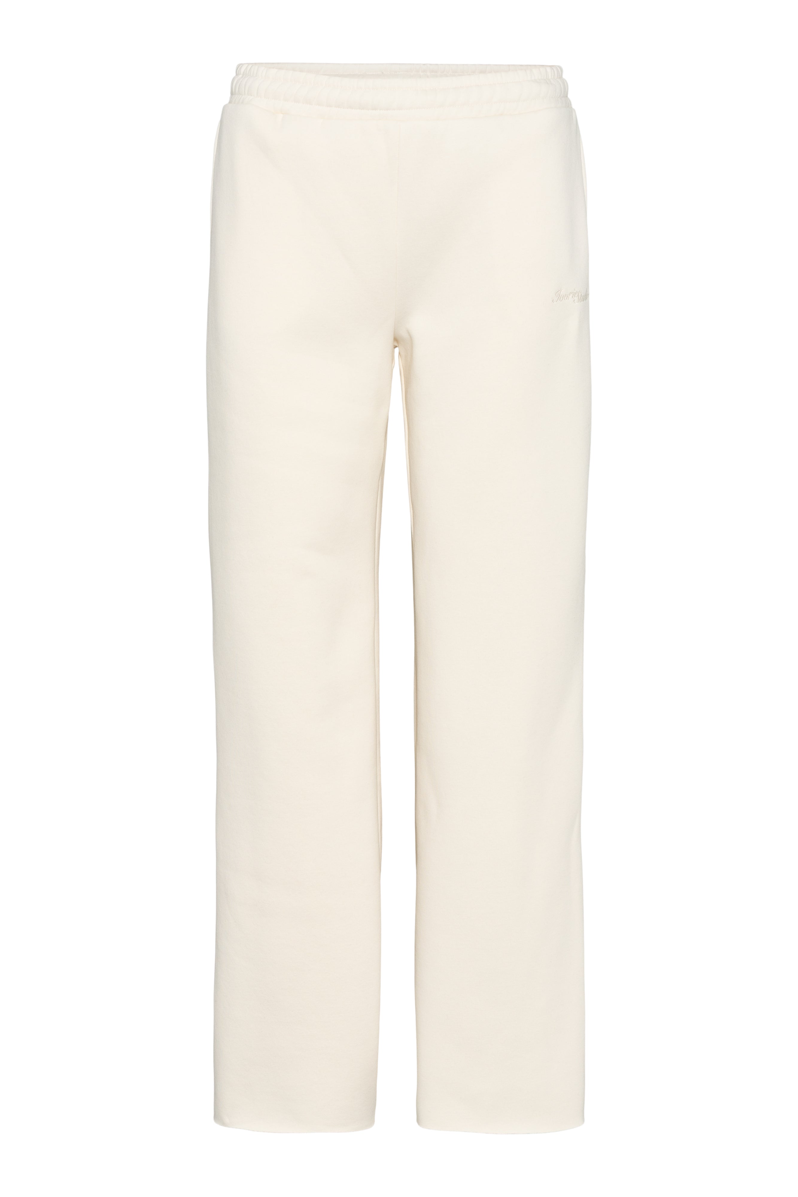 Ivorie Studio Studio Essential Wide Leg Sweatpant - Creme