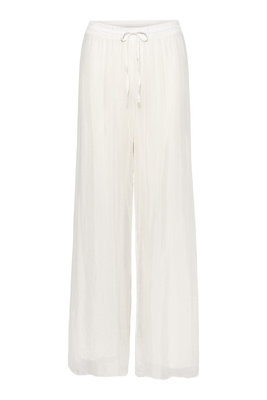 Ivorie Studio Summer Breeze Silk Pants - Creme
