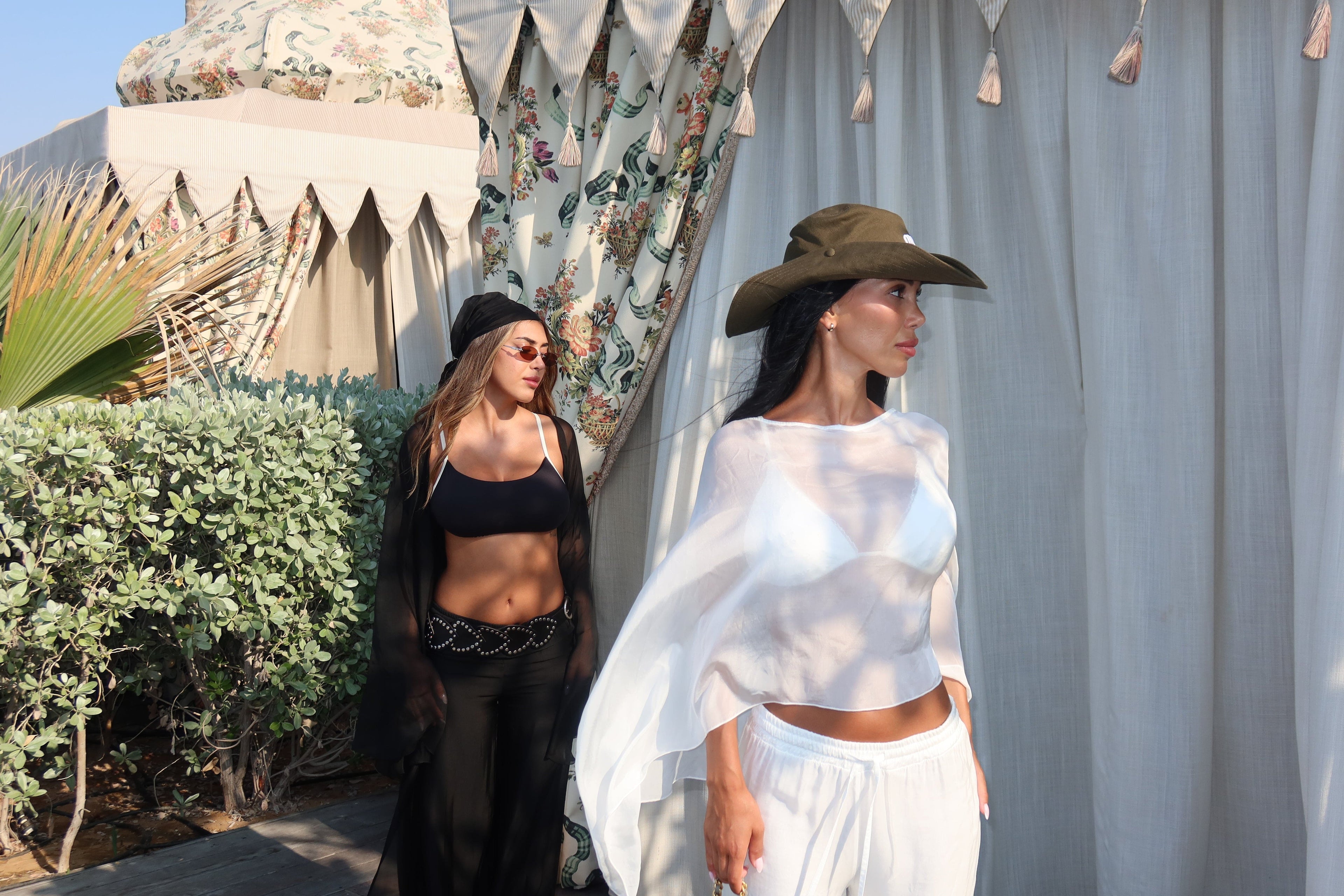 Ivorie Studio Summer Breeze Silk Top - Creme
