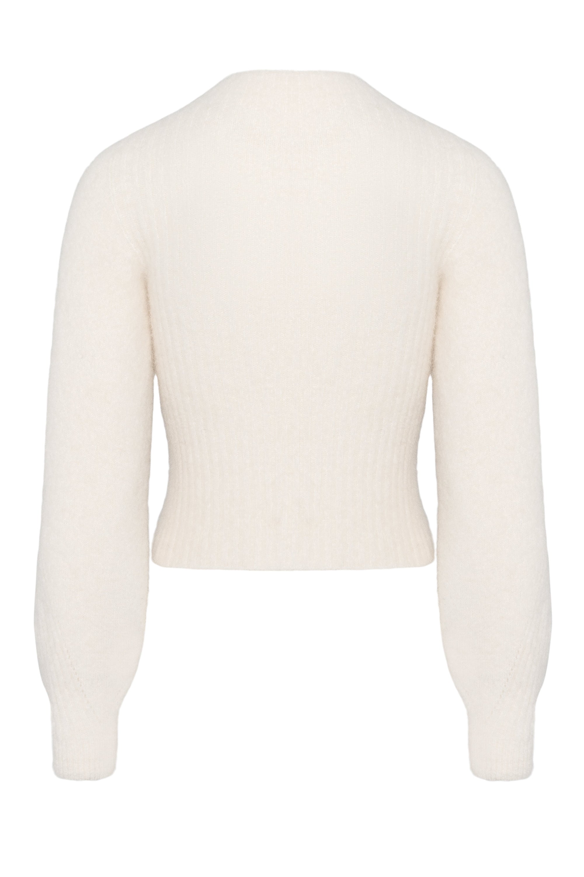 Ivorie Studio Sweater Chloe Wool Sweater - White