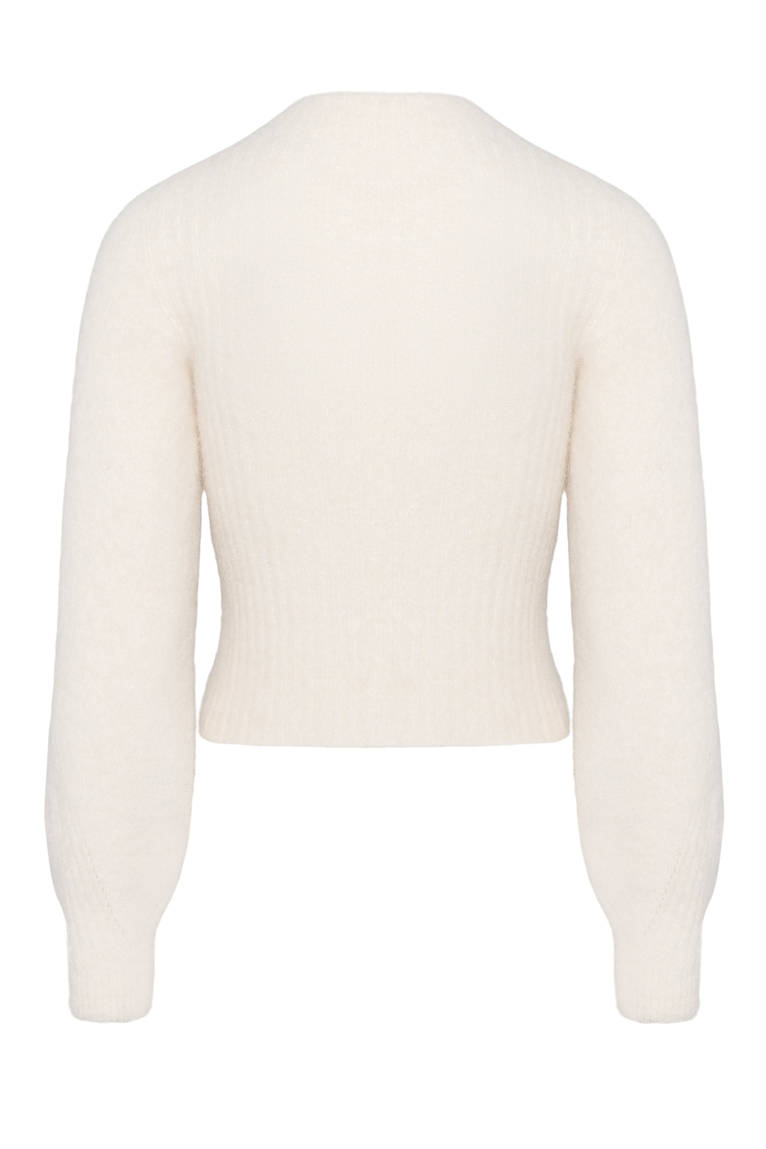 Ivorie Studio Sweater Chloe Wool Sweater - White