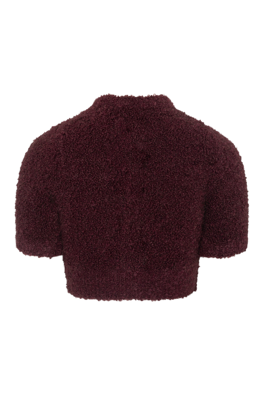 Ivorie Studio Sweater Penelope Top  - Burgundy