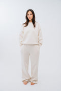 Ivorie Studio Sweater Studio Essential Crewneck - Creme