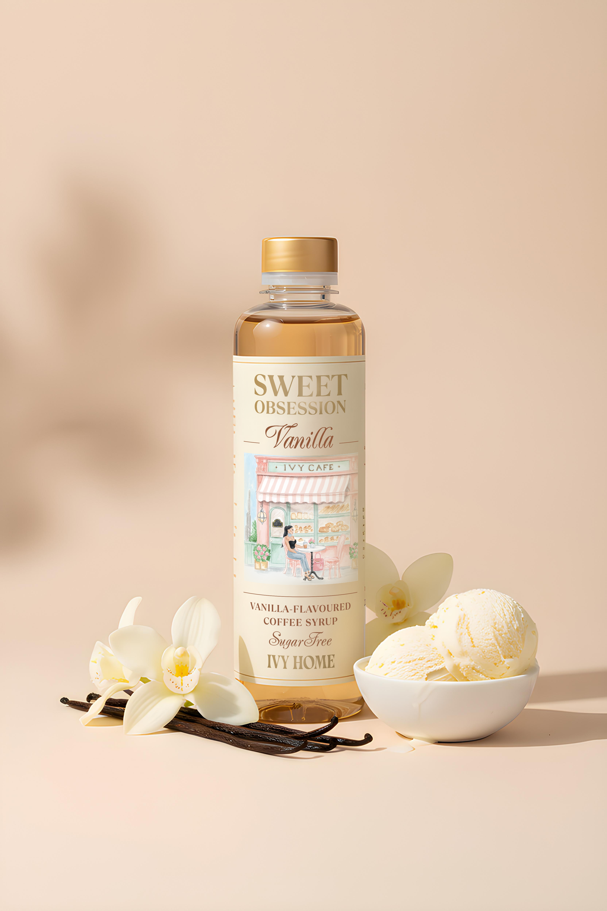 Ivorie Studio Sweet Obsession Vanilla Coffe Syrup - Sugar Free