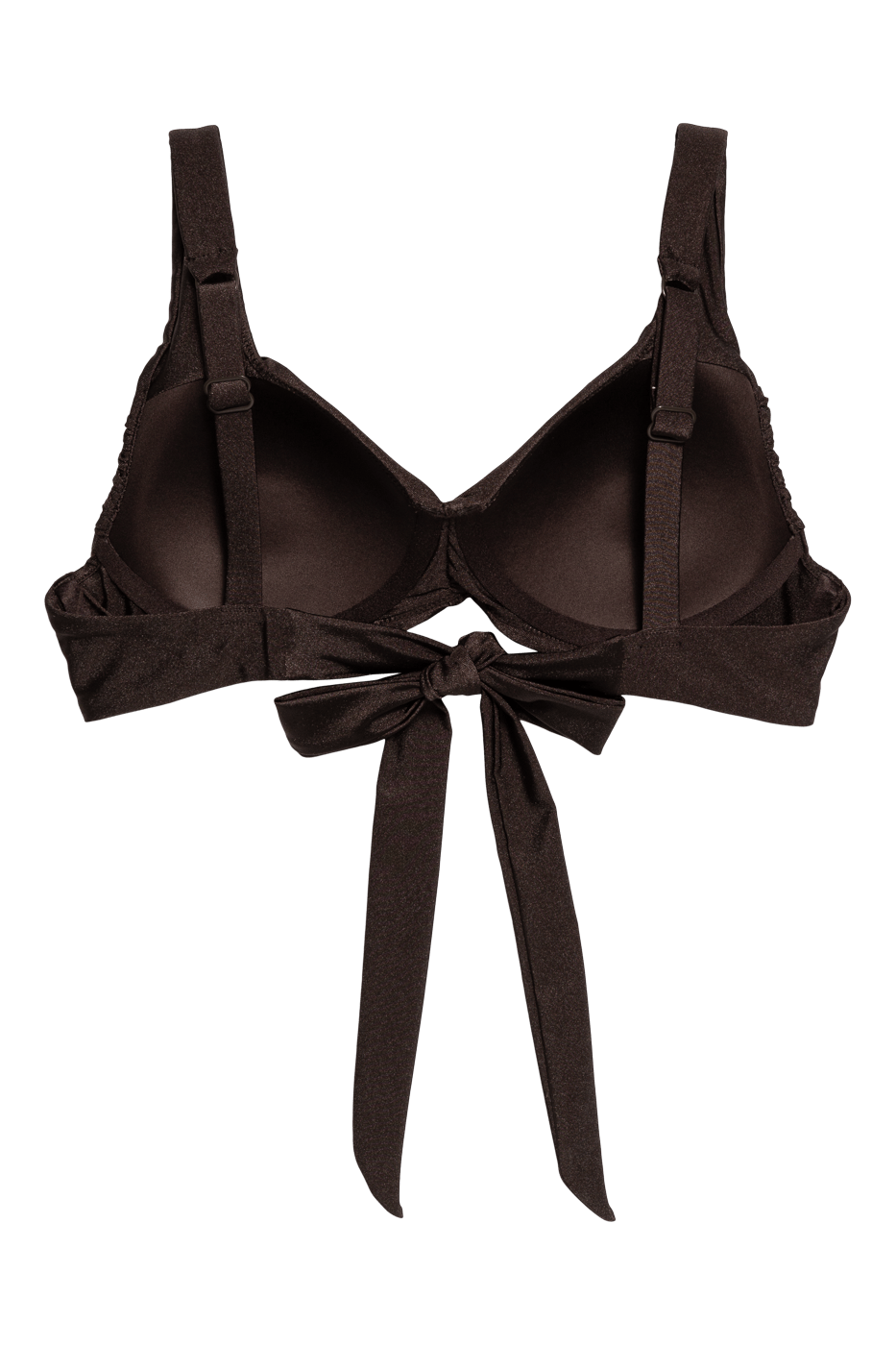 IVORIE STUDIO Swimwear and Beach Coverups Beach Club Bikini Top - Espresso Brown