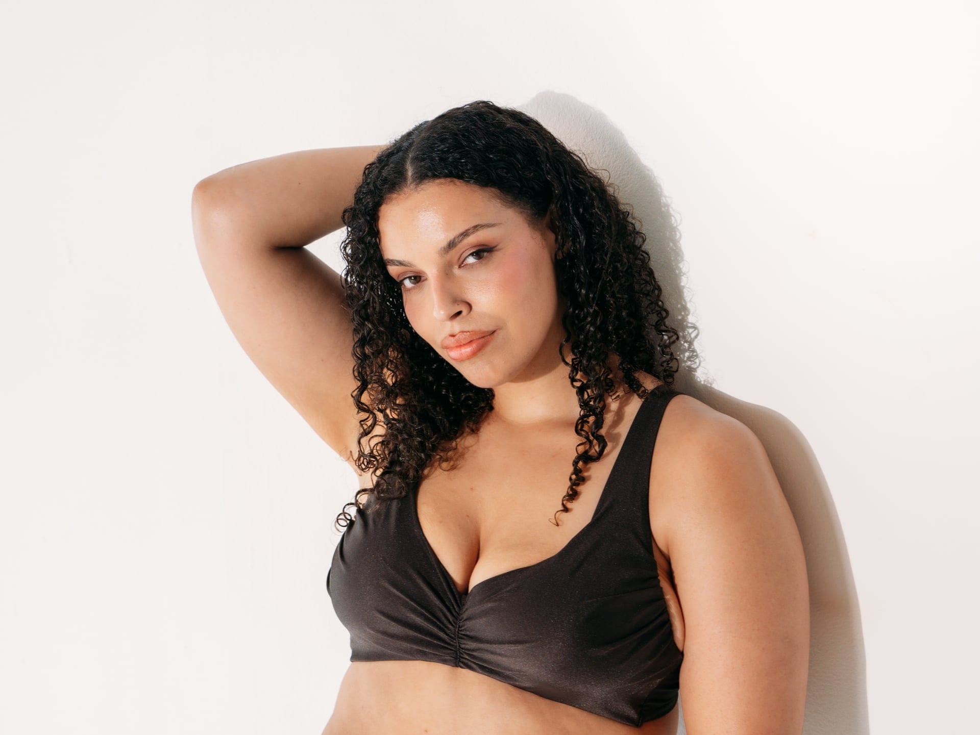 Beach Club Bikini Top - Espresso Brown