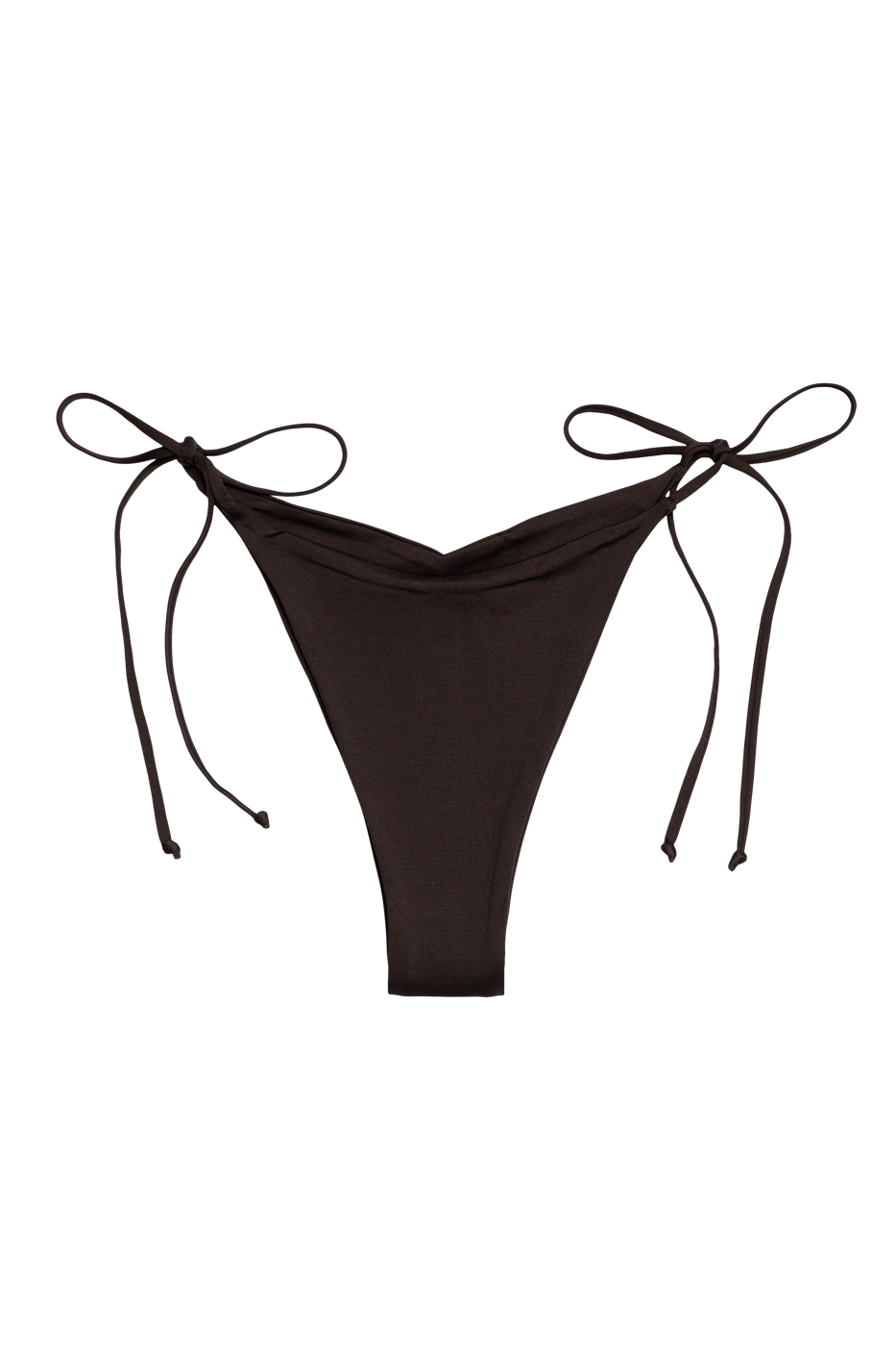 Ivorie Studio Swimwear and Beach Coverups Dubai Bikini Bottom - Espresso Brown