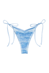 Dubai Embellished Bottom - Deep Sea Blue