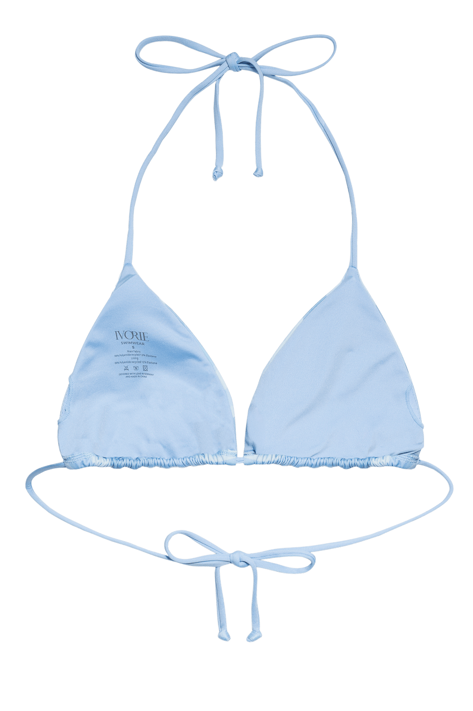 IVORIE STUDIO Swimwear and Beach Coverups Dubai Embellished Top - Deep Sea Blue
