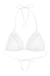 Dubai Frill Bikini Top - White