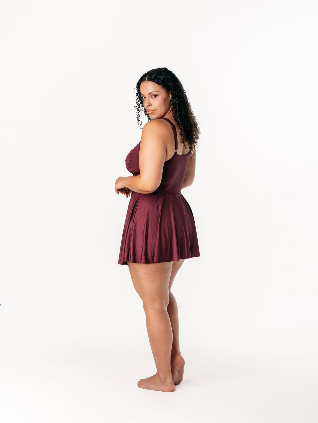 Ivorie Studio Swimwear and Beach Coverups Endless Summer Swimwear Dress - Windsor Wine