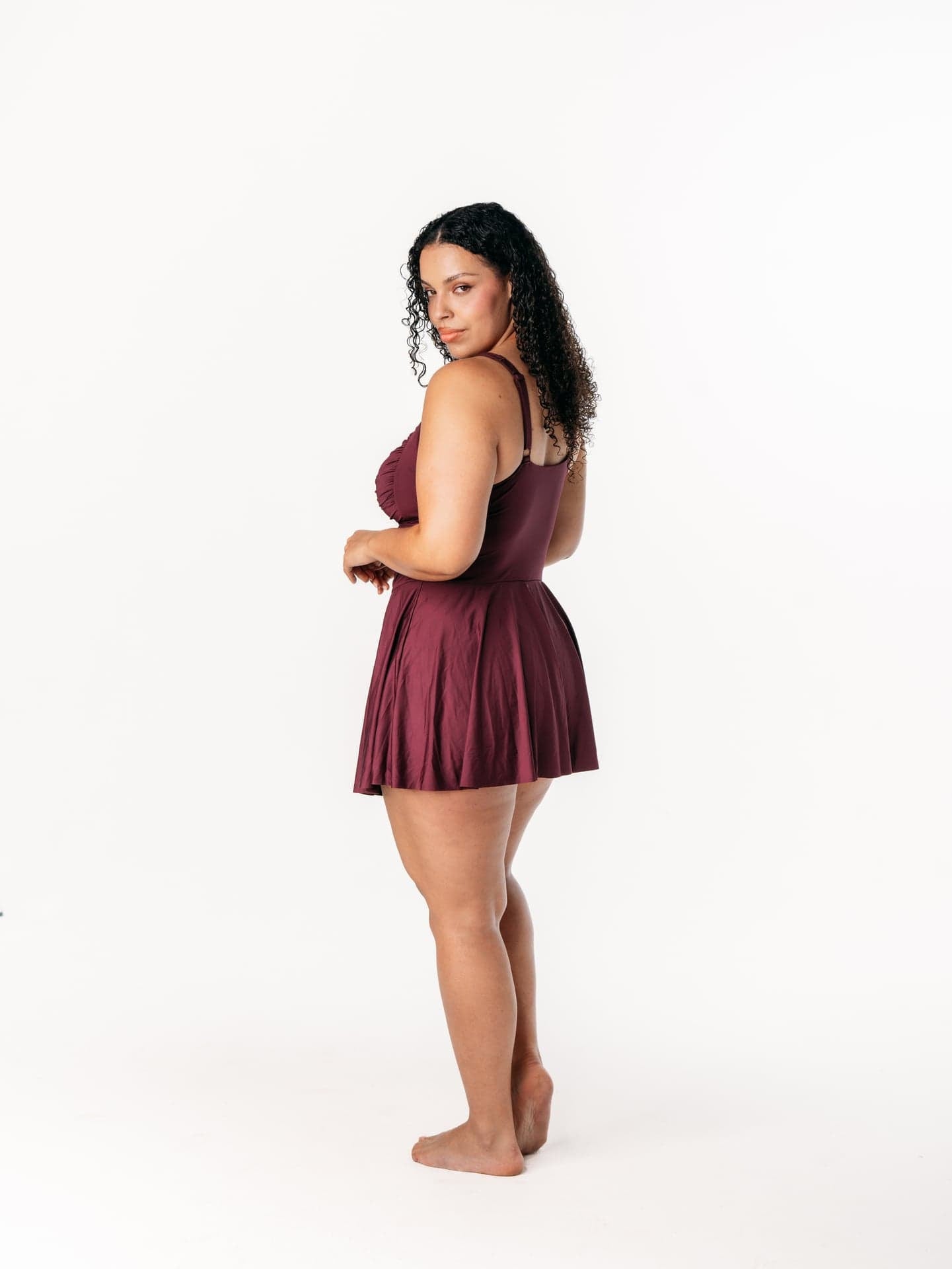 Ivorie Studio Swimwear and Beach Coverups Endless Summer Swimwear Dress - Windsor Wine