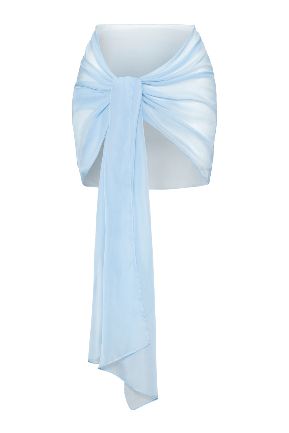 Ivorie Studio Onesize The Airy Scarf Small - Ice Blue