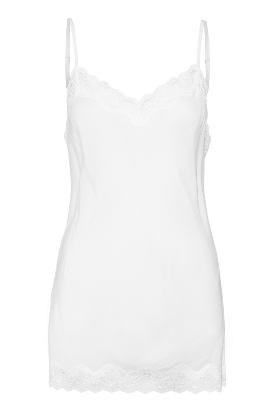 Ivorie Studio Top Bellini Lace Top - Whisper White