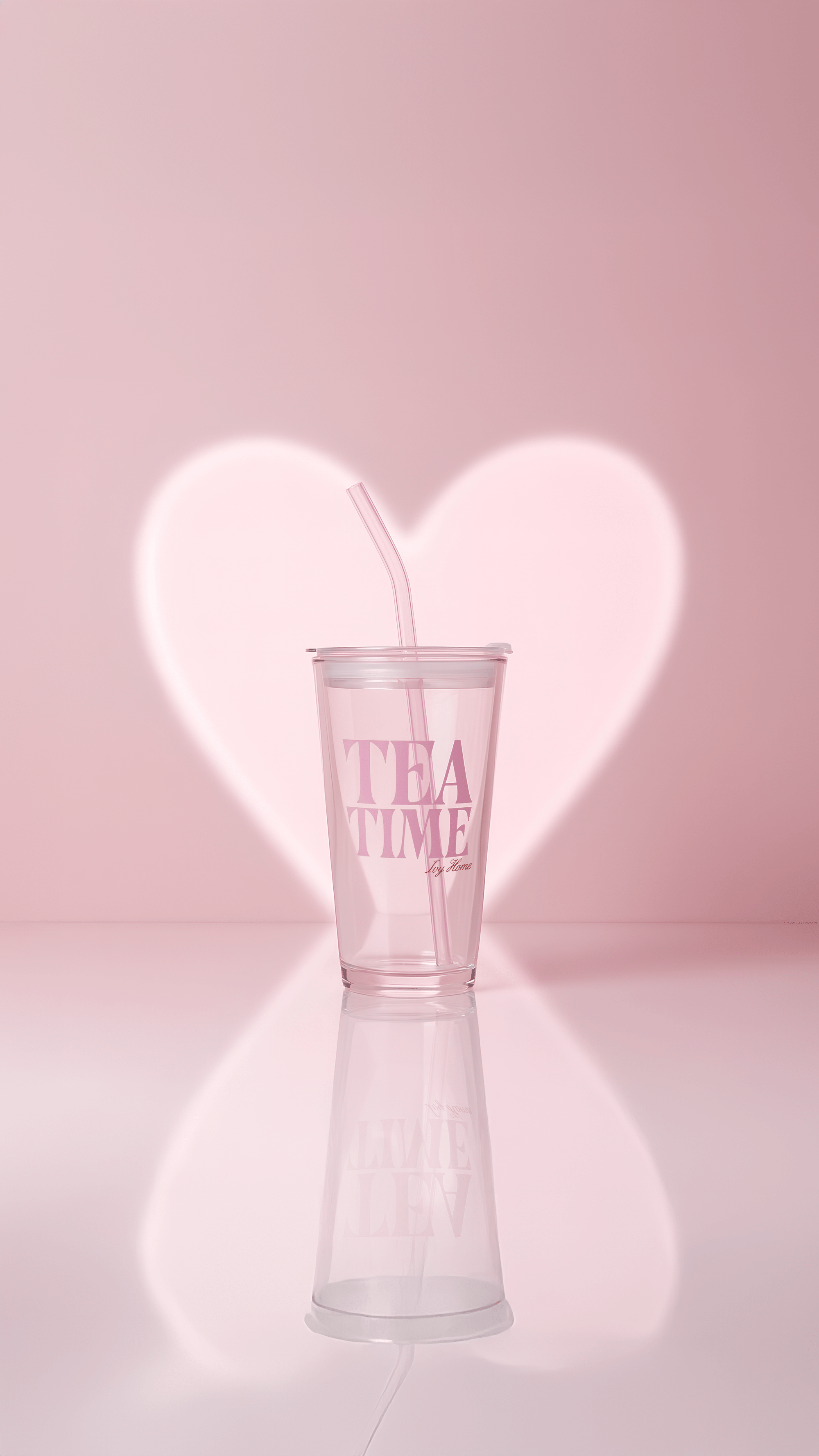 Ivorie Studio Tumbler Tea Time Tumbler Glass