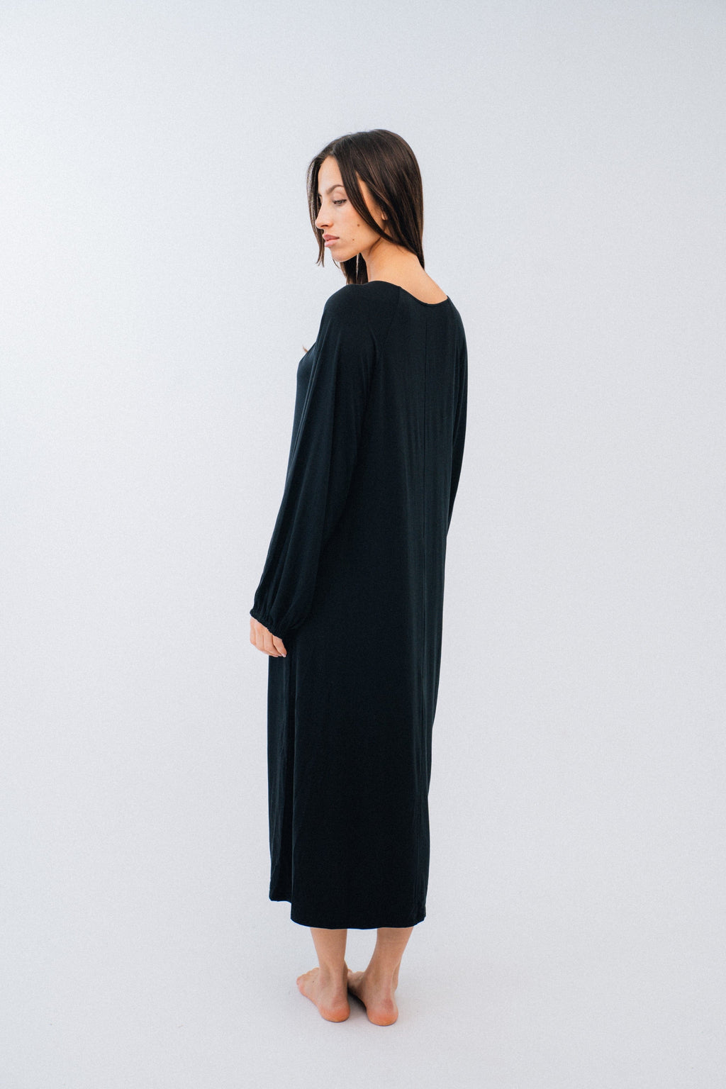 IVY HOME Cloud Lounge Dream Dress - Black