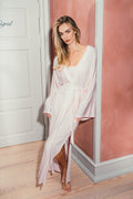 IVY HOME Cloud Lounge Robe Long  - Ballerina Pink