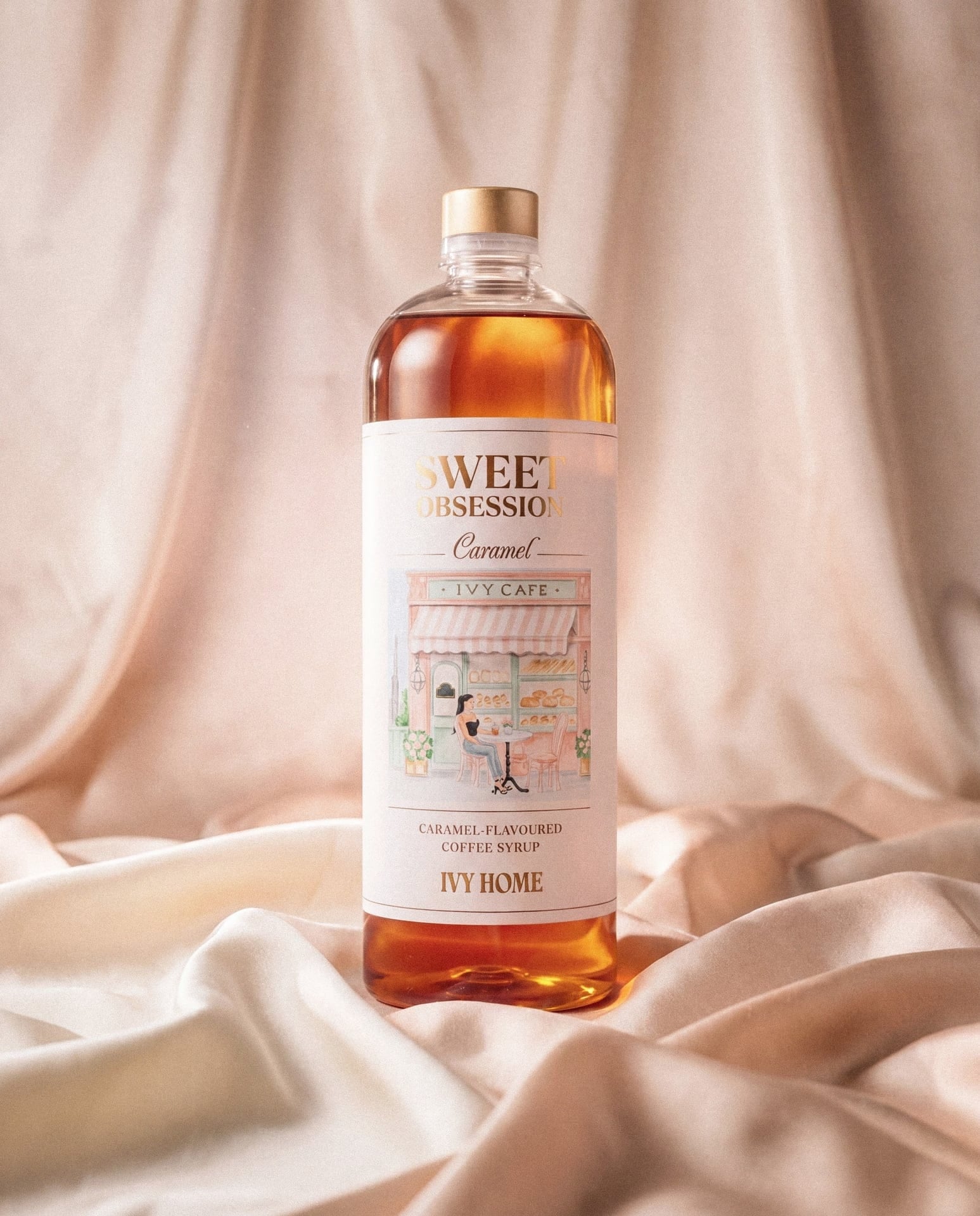 IVY HOME Food and Beverages Sweet Obsession Caramel Coffee Syrup - 1L