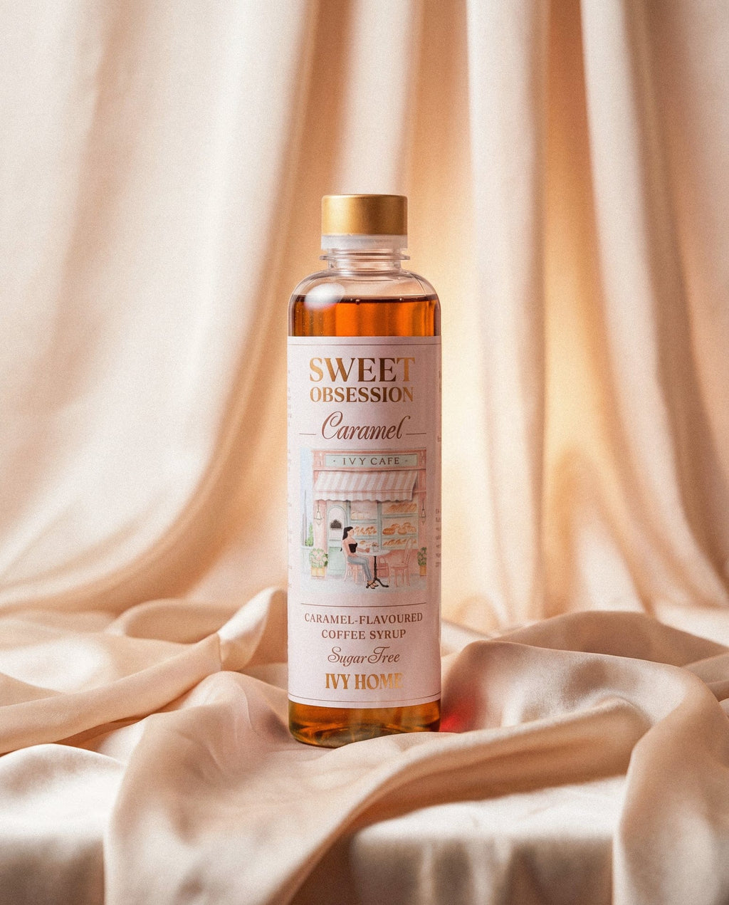 IVY HOME Food and Beverages Sweet Obsession Caramel Coffee Syrup - Sugar Free - 330ml