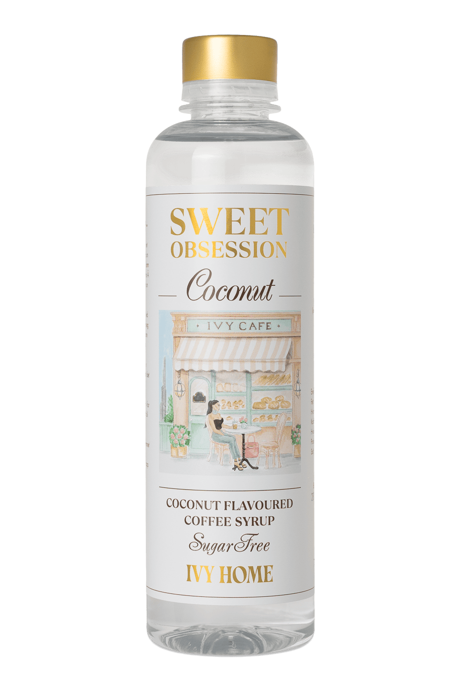 IVY HOME Food and Beverages Sweet Obsession Coconut Coffee Syrup - Sugar Free - 330ml