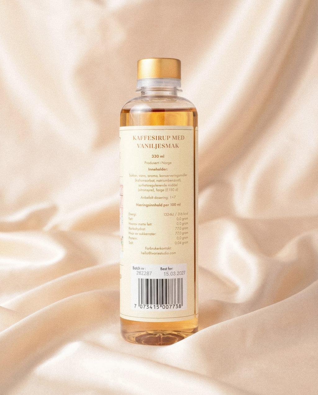 IVY HOME Food and Beverages Sweet Obsession Vanilla Coffee Syrup - 330ml