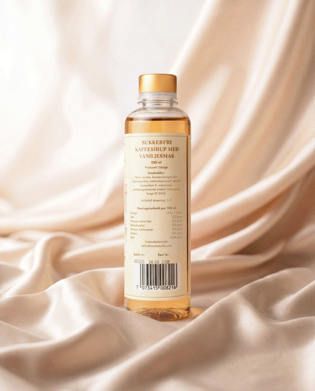 IVY HOME Food and Beverages Sweet Obsession Vanilla Coffee Syrup - Sugar Free - 330ml