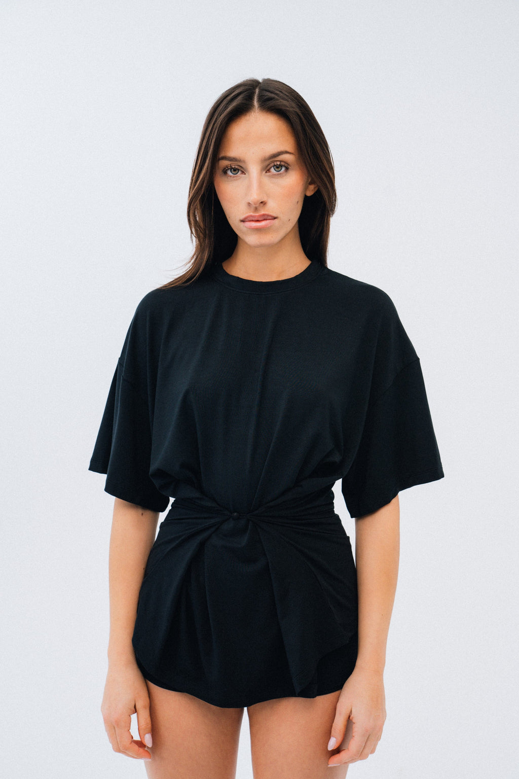IVY HOME Night and Loungewear Cloud Lounge Multiwear T-shirt - Black