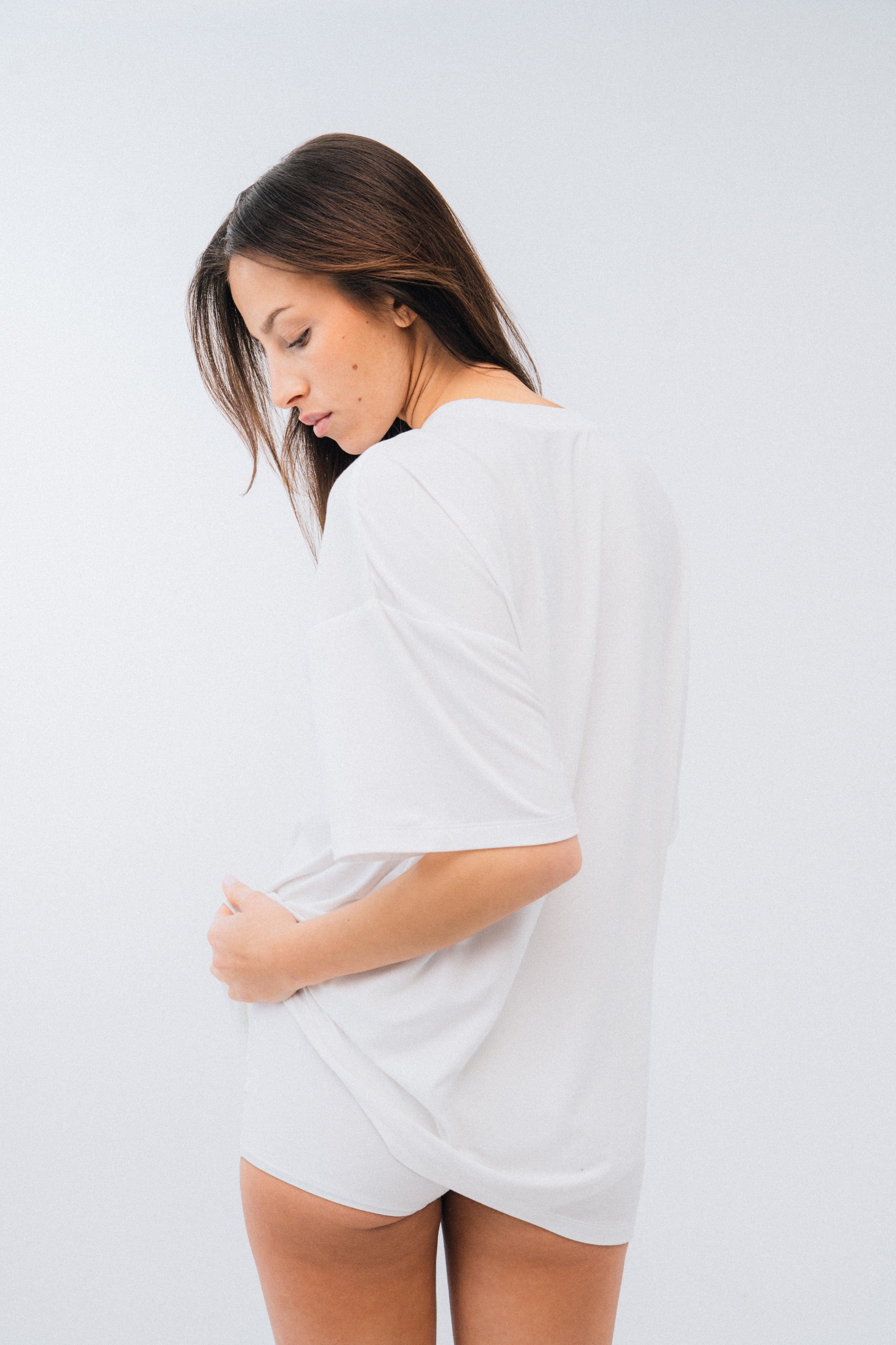 IVY HOME Night and Loungewear Cloud Lounge Multiwear T-shirt - Off-white
