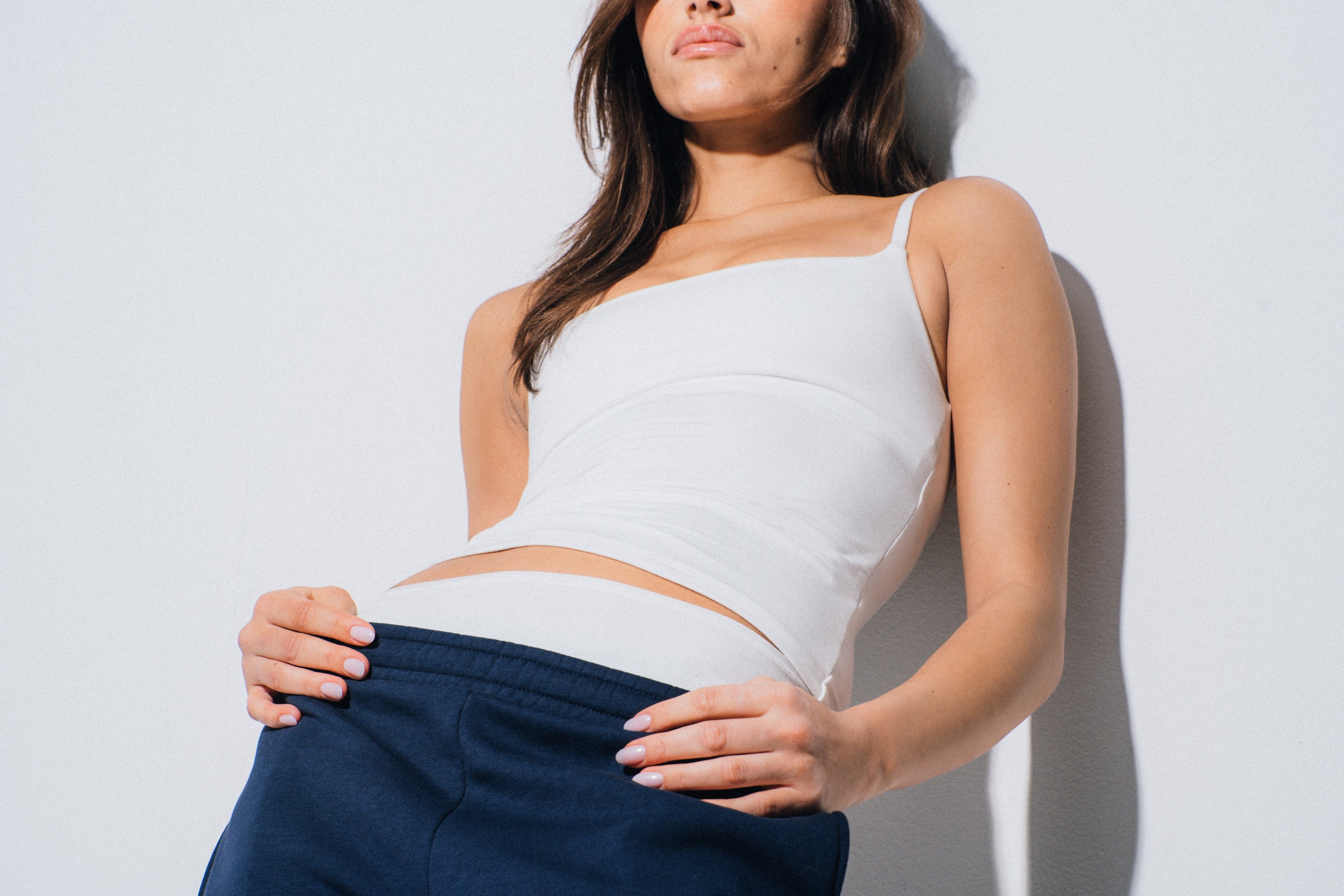 IVY HOME Night and Loungewear Cloud Lounge Singlet - Off-white