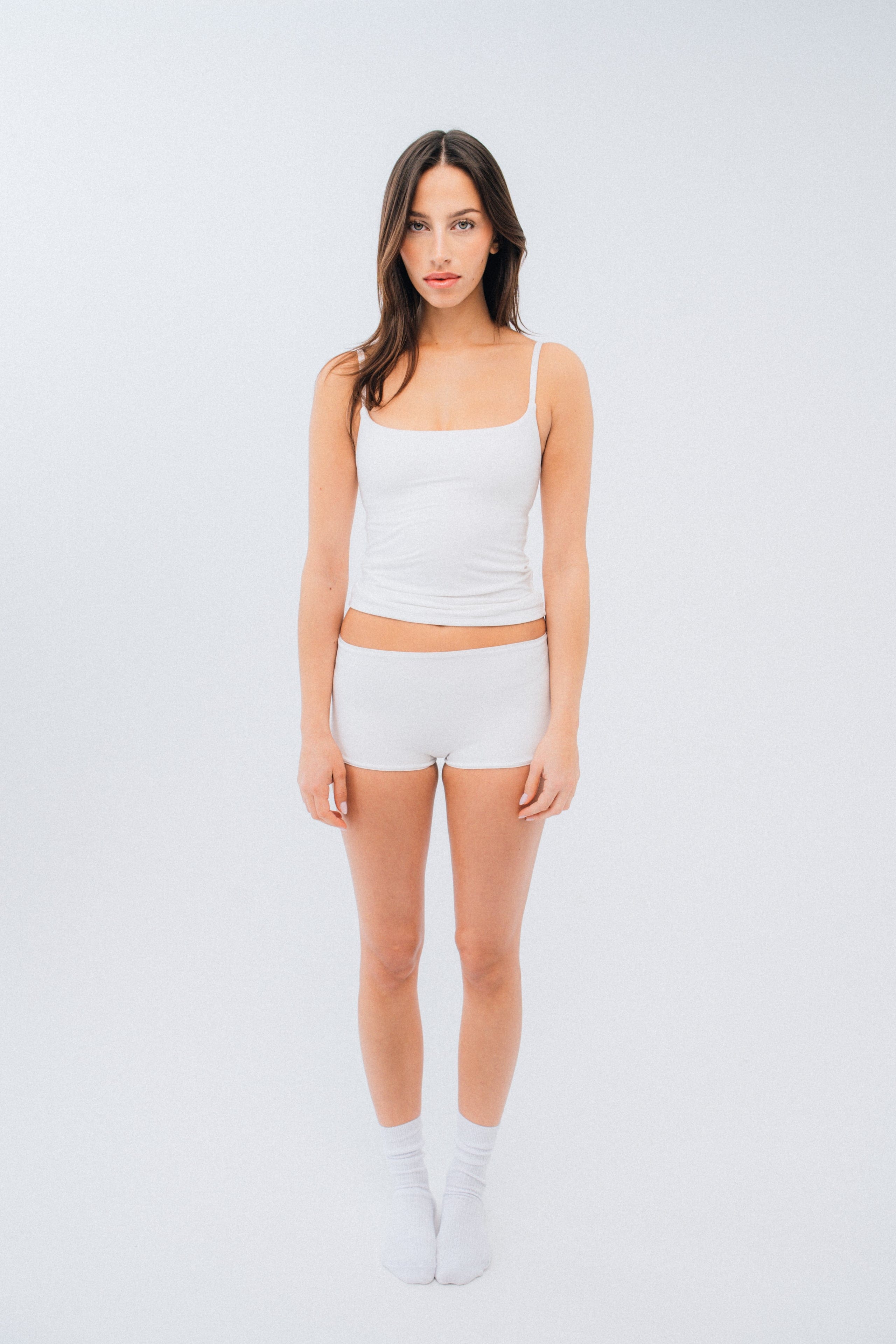 IVY HOME Night and Loungewear Cloud Lounge Singlet - Off-white